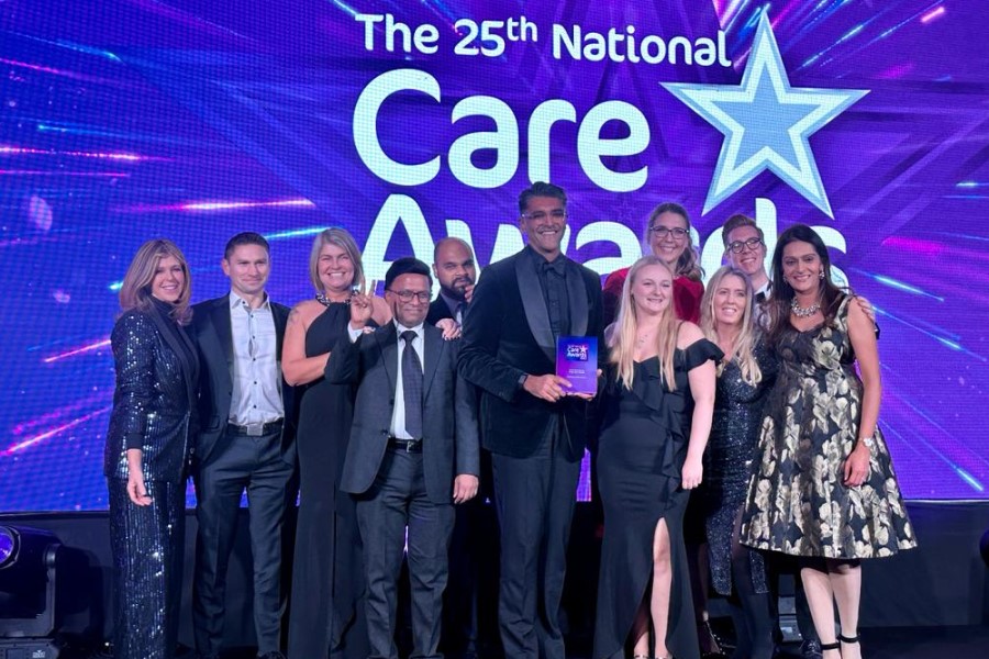 Boutique celebrates National Care Awards win