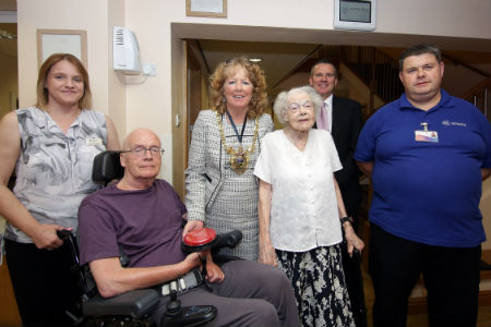 Nurse call system unveiled by Mayor of Sheffield