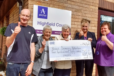 Manager raises funds for screening