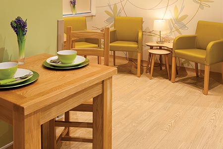 Using flooring to help create a safe, homely environment