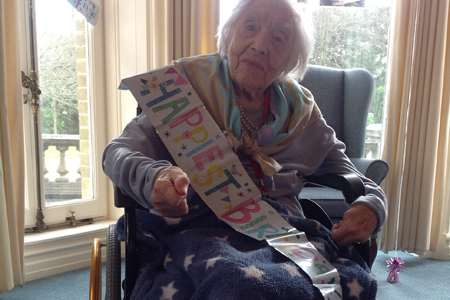 RMBI resident celebrates 108 years