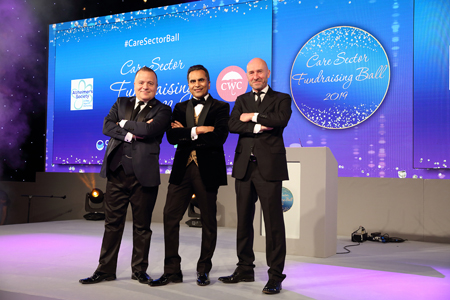 Care sector ball raises £200,000