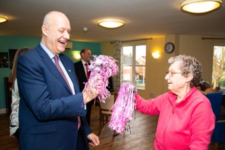 Welcoming visitors back into care homes