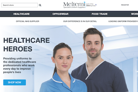 Meltemi smartens up uniform website with fresh look