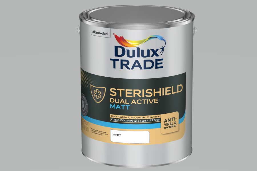 Dulux guards against viral and bacterial attacks with Sterishield