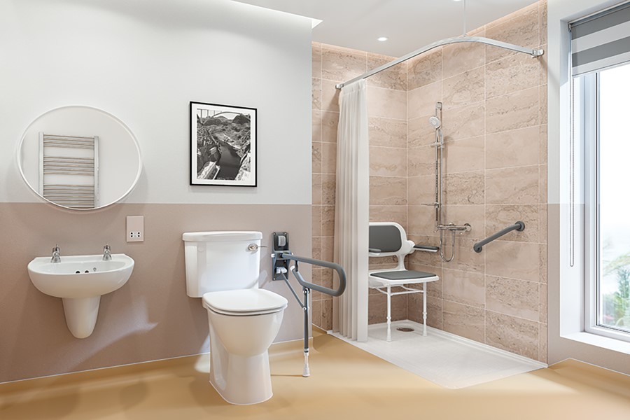AKW makes a splash with level-access shower tray