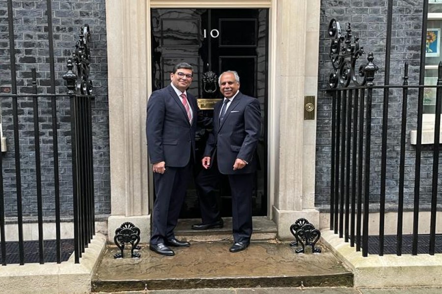 Surrey care owner celebrates Eid at 10 Downing Street