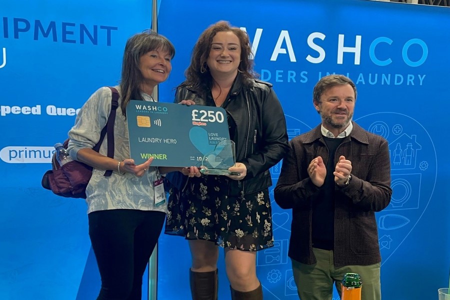 WASHCO completes Love Laundry Awards cycle at the Care Show