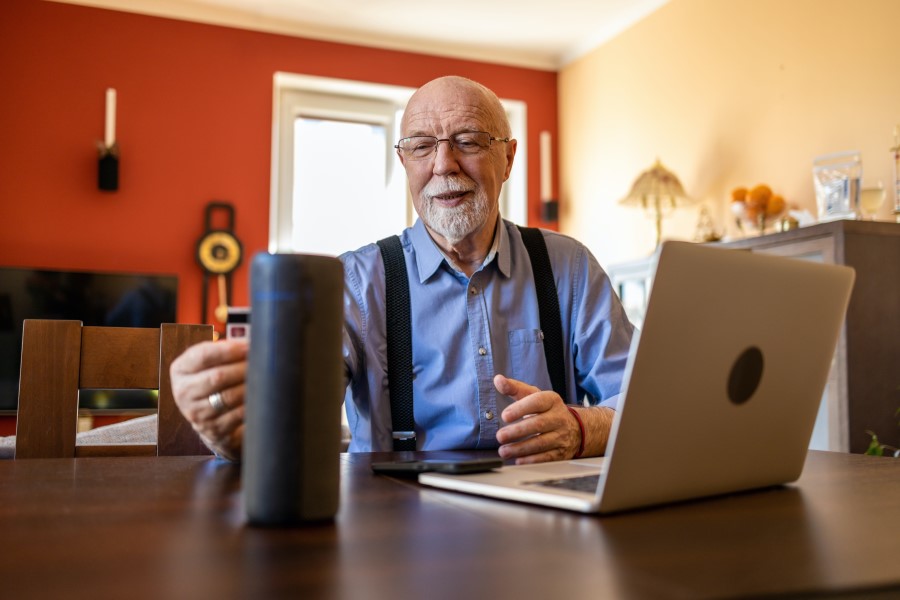 Smart companion integrates with Alexa to support elderly