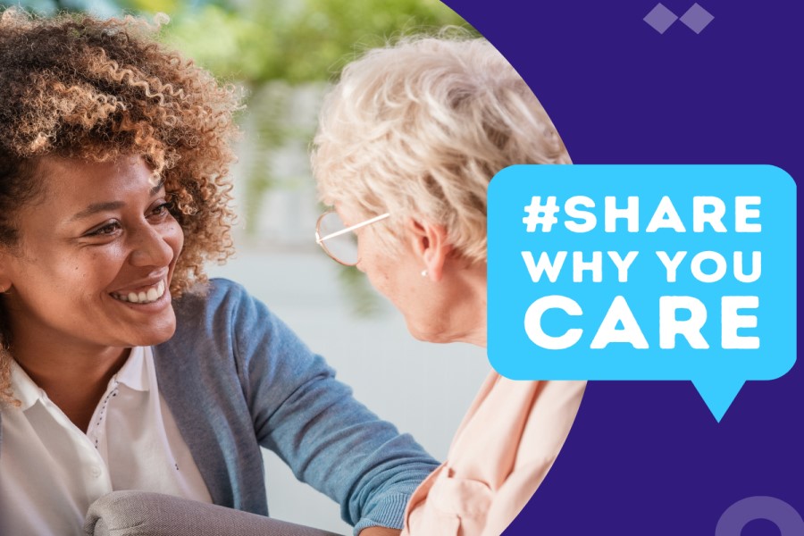 Care Hires asks carers to #ShareWhyYouCare