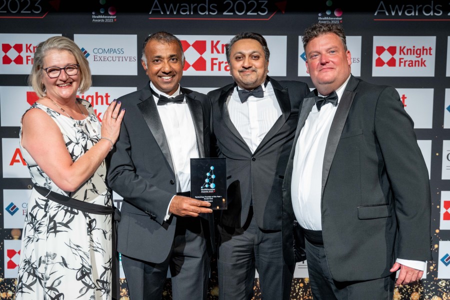 PredicAire celebrates HealthInvestor Awards win 