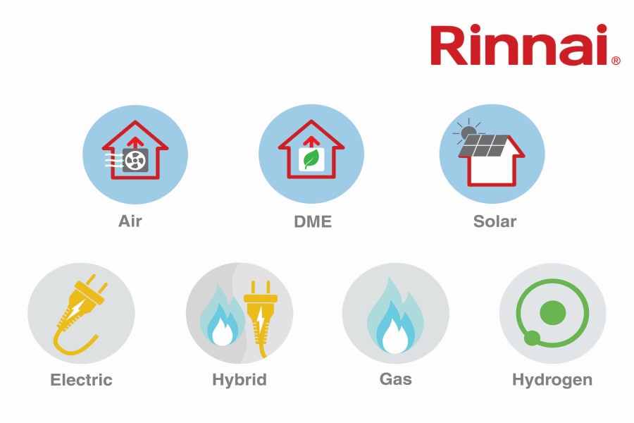 Rinnai H3 heat pump hybrid system now available for one consignment delivery 