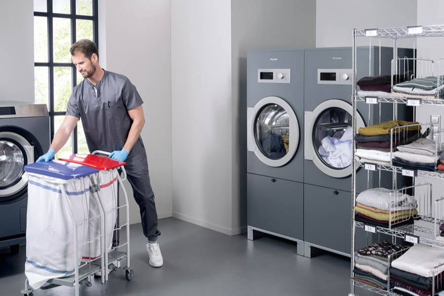 Efficient laundry management  in the post-pandemic world
