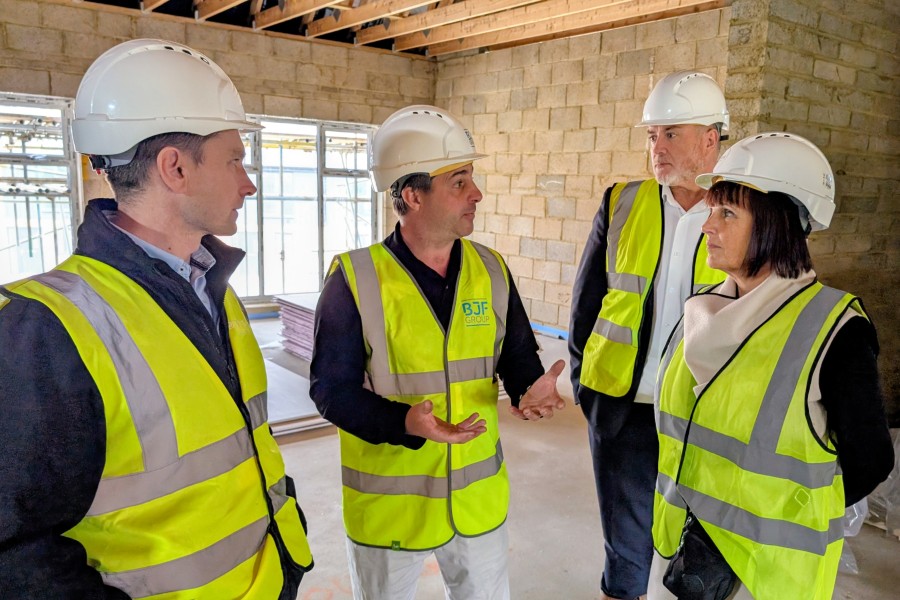 Boutique Care Homes celebrates topping out in Kent