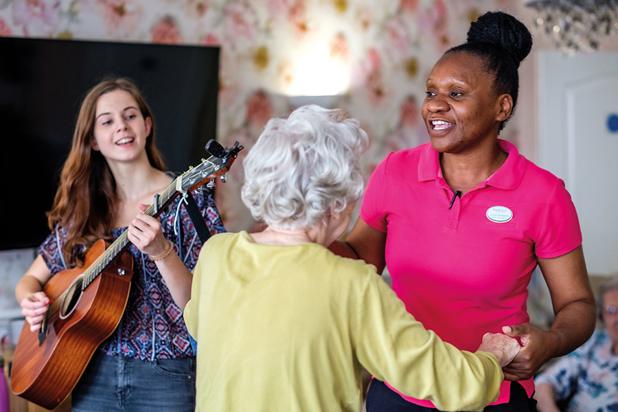 Harmonising care: how live music can soothe the CQC