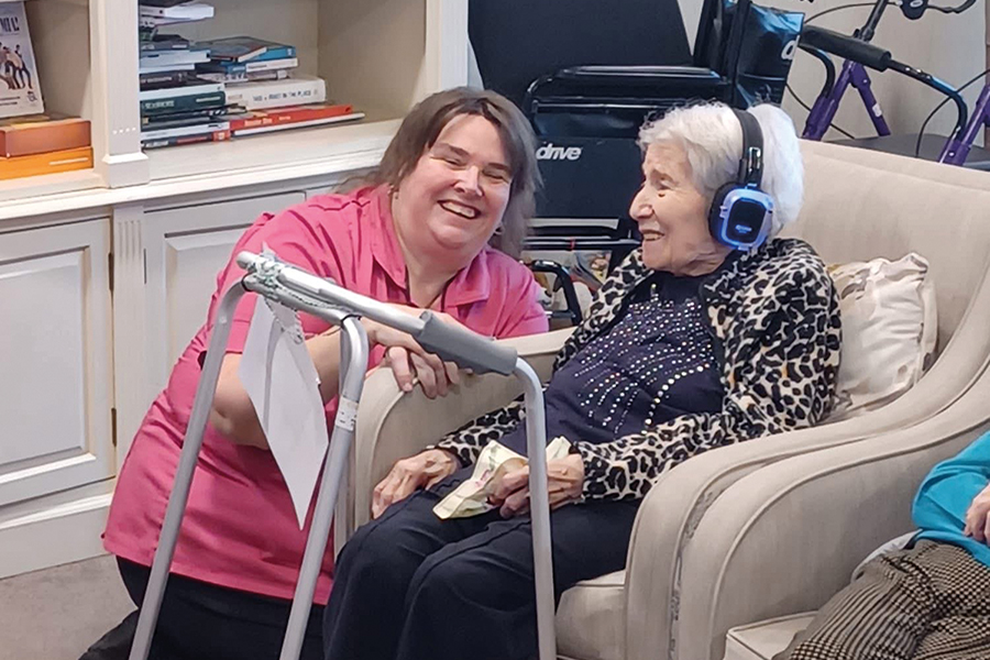 Promoting independence and wellbeing in care homes